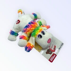 Pound Puppies Squeaky Dog Toy Multicolor NEW!!!